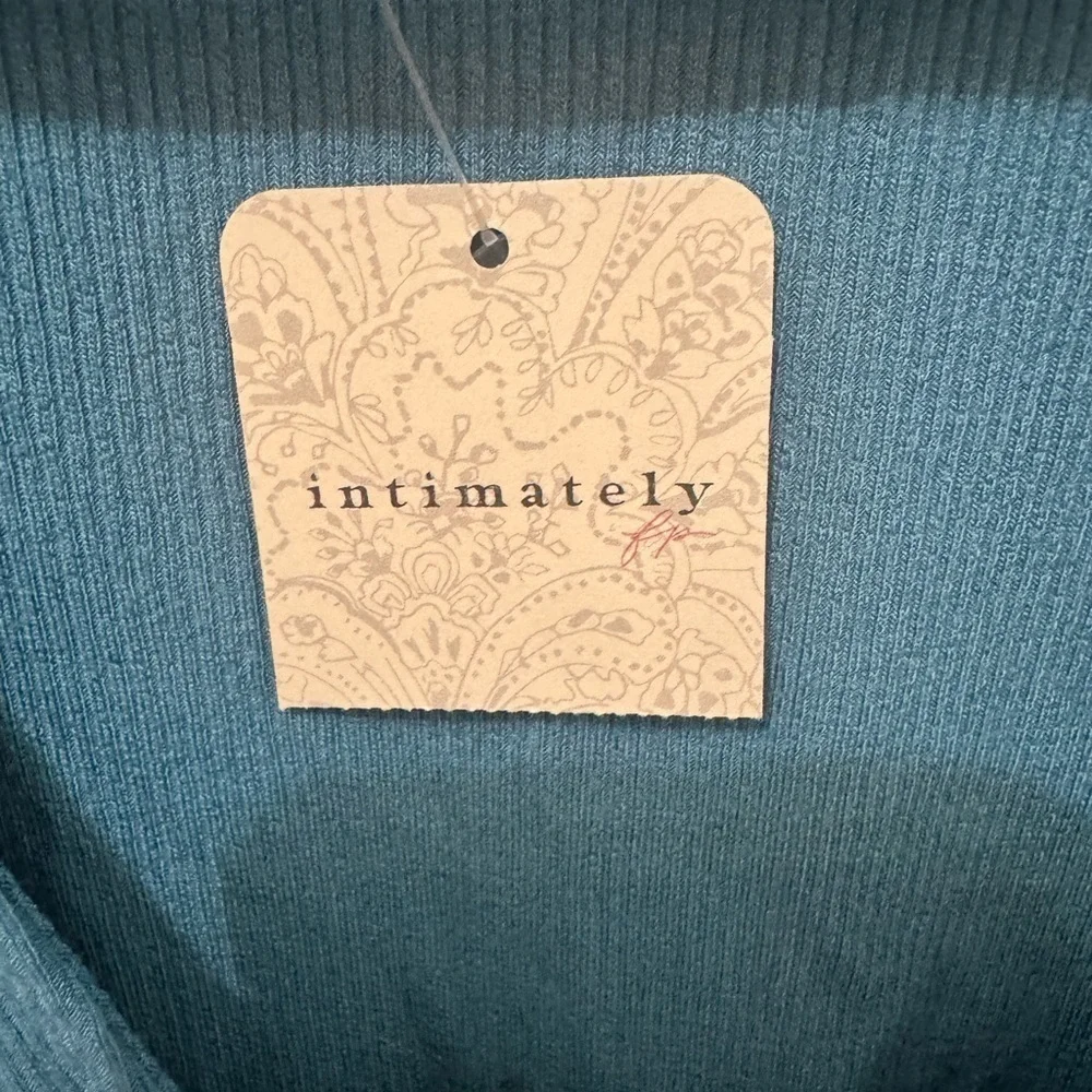 Intimately Free People So Fresh Puff Sleeve Bodysuit Size XS